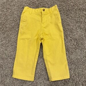Ralph Lauren Yellow Baby Pants 18 Months